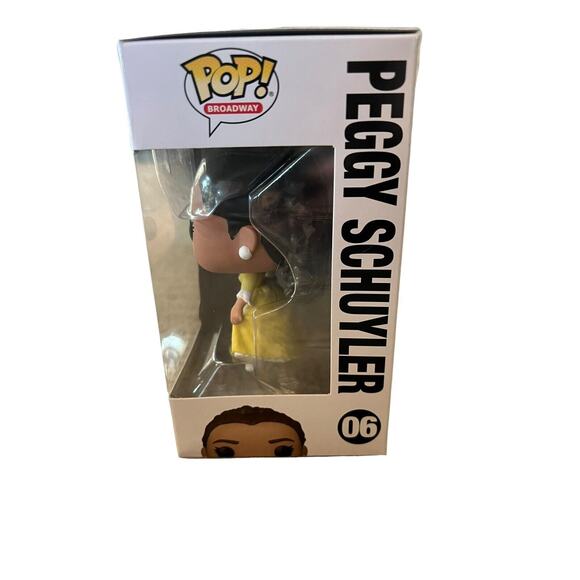Funko POP Broadway Hamilton Peggy‎ Schuyler #06 w/ protector - Picture 2 of 6